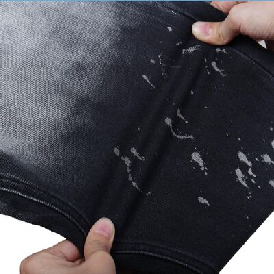 Bom preço Preto Preto 170 cm conforto Estiramento Algodão Poliéster Spandex Jeans Denim Tecido on-line