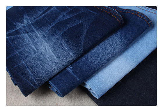 tela Stretchable da sarja de Nimes do índigo 9oz