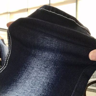 Bom preço Tela 1,5% de pouco peso da sarja de Nimes do estiramento do Spandex do poliéster do algodão 28% de 72% 9,5 onças on-line