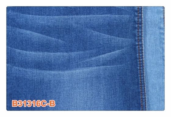 Bom preço Tela Jean Material macio da sarja de Nimes do Spandex do algodão das calças de brim 10.8oz 97% Ctn 3% Lycra on-line