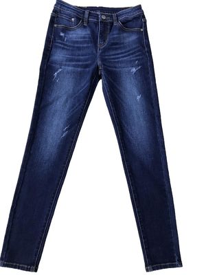 Bom preço Tela da sarja de Nimes do poliéster do algodão do Slub da urdidura on-line