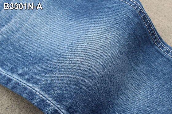 Bom preço 9OZ fio do Slub da urdidura de Ring Spun OA da tela da sarja de Nimes do algodão do peso leve 100 on-line