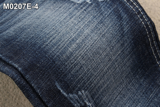 Sanforizing Tecido Denim 12,7 Oz Com Hachura Azul Escuro